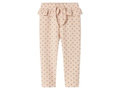 Lil Atelier pants peach whip with flowers